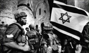 Israeli soldiers capture Jerusalem on the second day of the Six Day War.