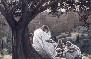 "The Prophecy of the Destruction of the Temple" James Tissot Brooklyn Museum