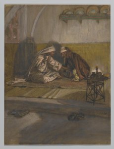 "Interview Between Jesus and Nicodemus" James Tissot Brooklyn Museum
