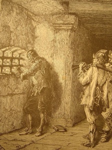 The Man in the Iron Mask (l'illustration Européenne 1872, no.15 page 116, via Wikimedia Commons.)