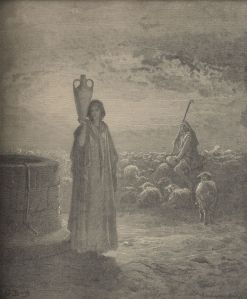 Jacob Tending the Flocks of Laban Gustave Doré