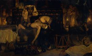 Death of the Pharaoh's Firstborn Son Sir Lawrence Alma-Tedema 
